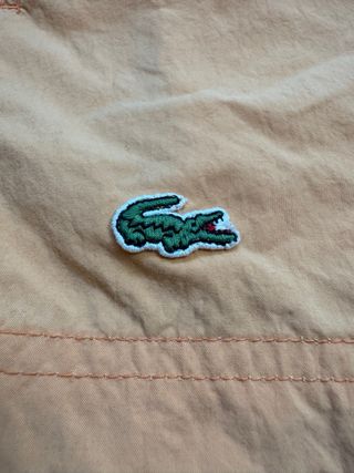 Bañador Lacoste Naranja Melocotón Talla XL hombre 