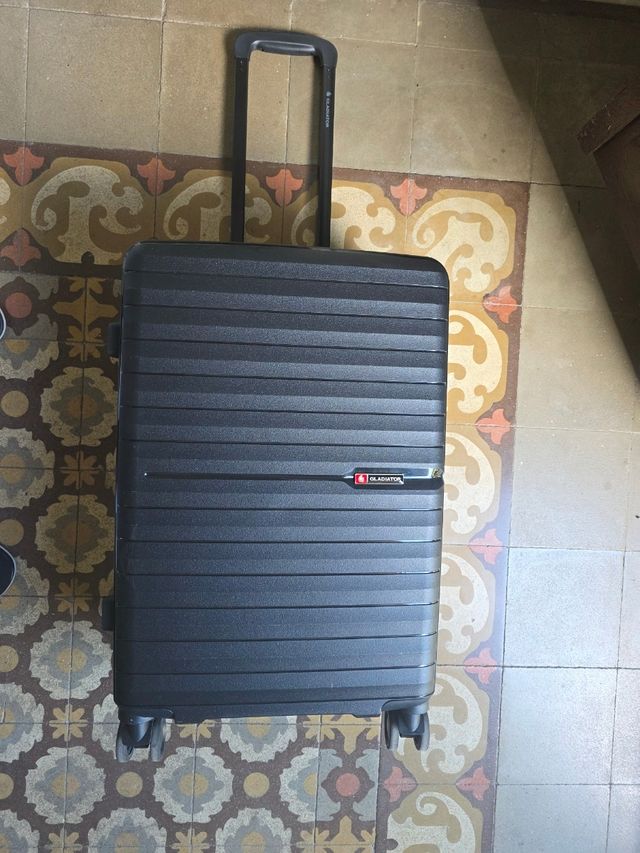 Maleta mediana Gladiator gris