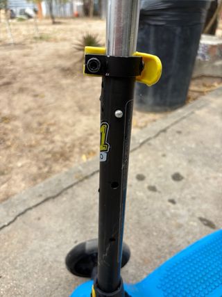 Patinete 3 ruedas infantil azul