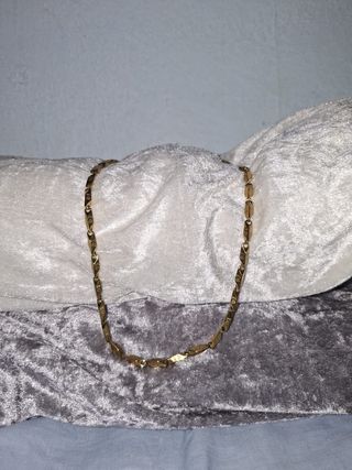 Cadena de Acero Inoxidable Dorada para Hombre
