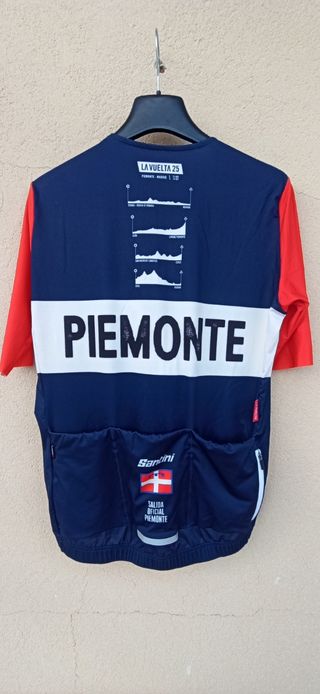 Maglia Ciclismo La Vuelta 2025 Santini Piemonte