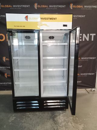 Nevera de bebidas 2 puertas