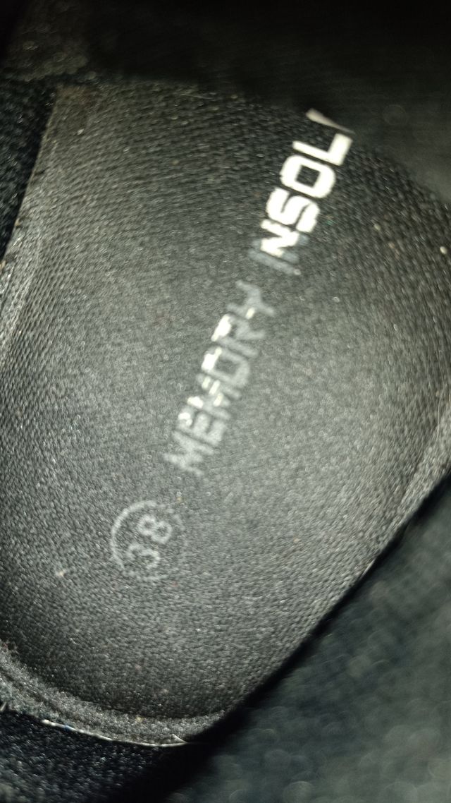 Deportivas negras talla 38