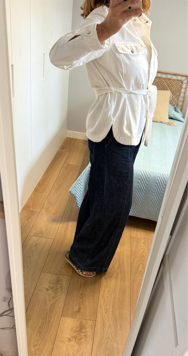 Chaqueta Zara Blanca