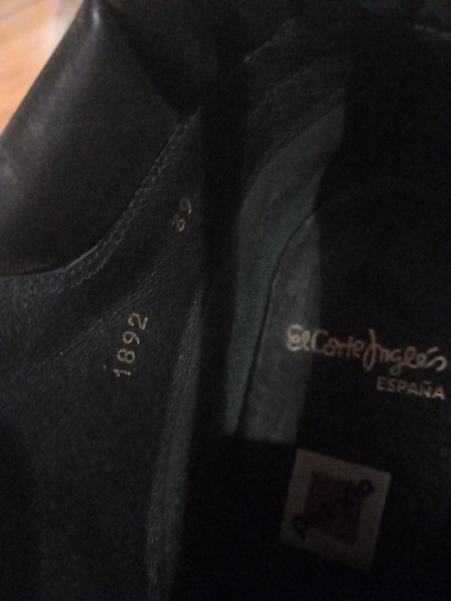 Botas Patricia Negras Talla 39,perfecta