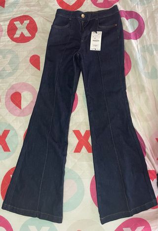 Pantalón vaquero campana talla S sin estrenar