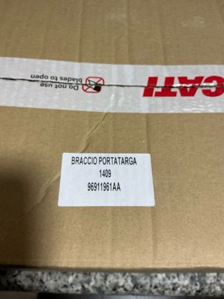 Portamatrículas carbono Panigale V2/V4