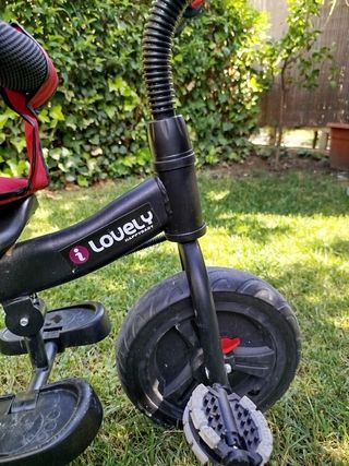 Triciclo bebé evolutivo rojo Homcom