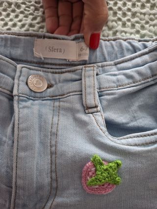 Pantalón corto niña Sfera 6-7 años