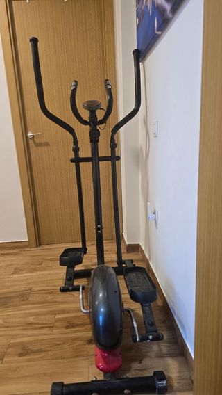 Bicicleta Elíptica Fitness con Pantalla