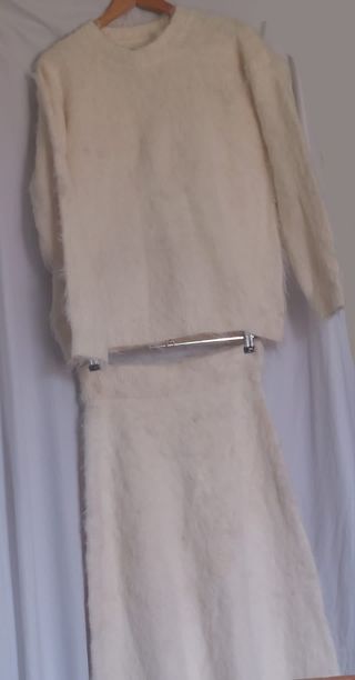 Conjunto de punto blanco