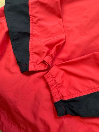 Cortavientos Asics Rosa y Negro Talla S Mujer