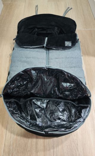 Saco para carrito gris con estrella