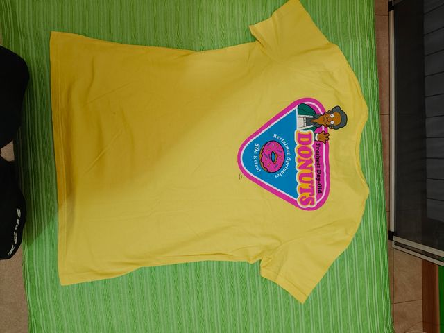 Maglietta gialla The Simpsons con Apu