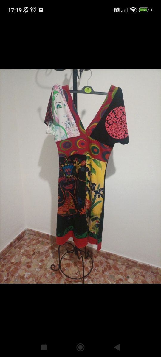 Vestido Multicolor de Desigual