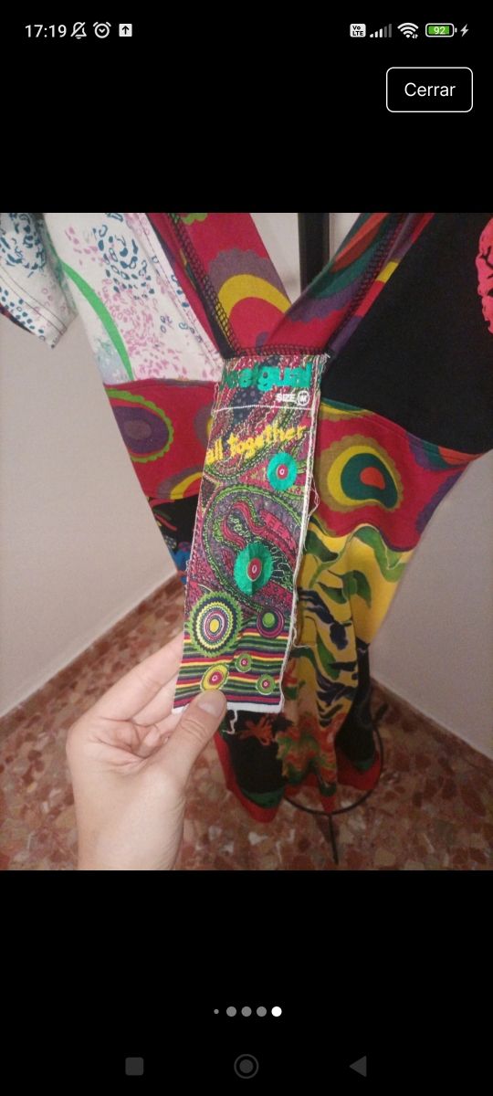 Vestido Multicolor de Desigual