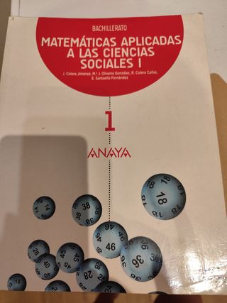 Matemáticas aplicadas a las Ciencias Sociales I.