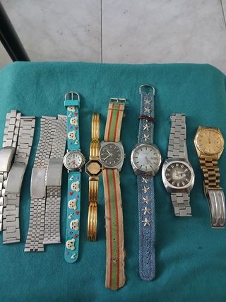 Lote de relojes de pulsera