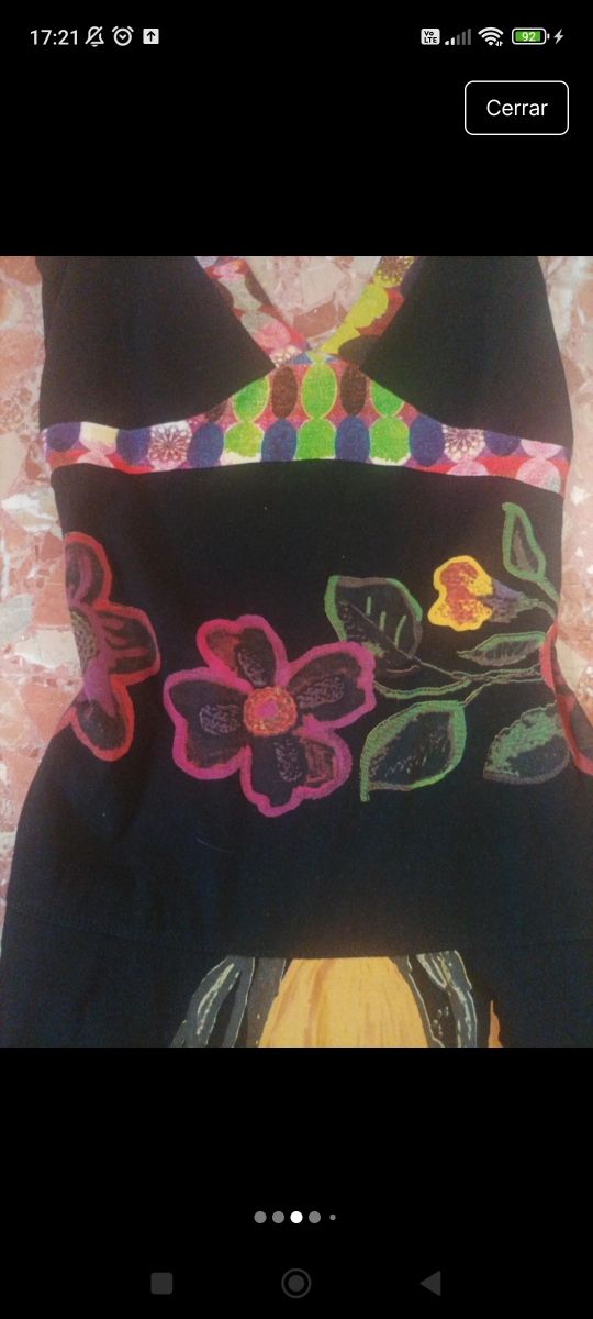 Vestido de tirantes de Desigual