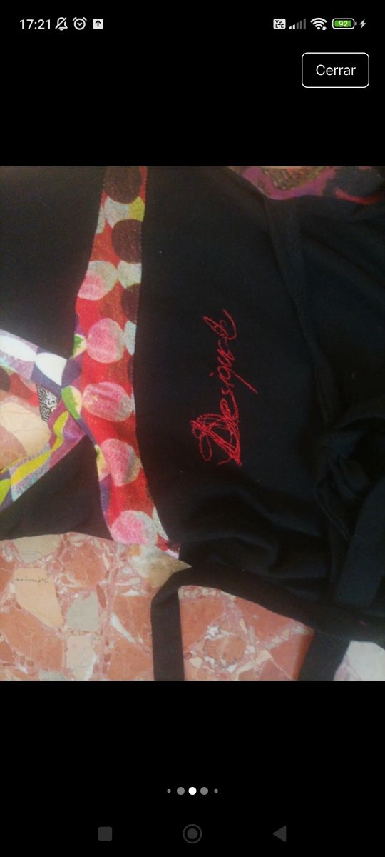 Vestido de tirantes de Desigual