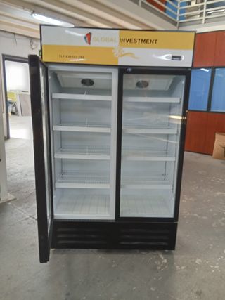 Nevera de bebidas 2 puertas
