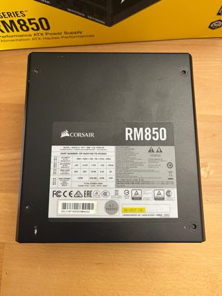 Fuente Alimentación Corsair RM850 plus gold 