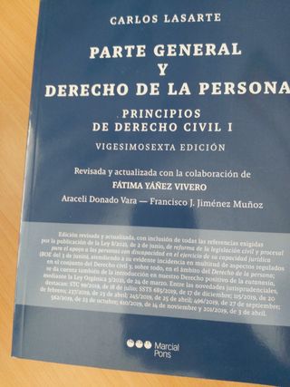 Principios de Derecho civil. 26ª ed.: Tomo I: P...