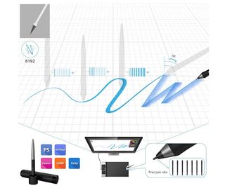 XP-PEN Deco Pro M Tableta Gráfica Dibujo Digital