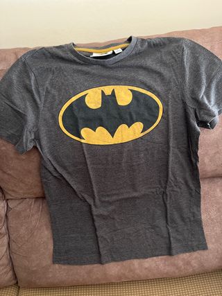 Camiseta Batman Gris