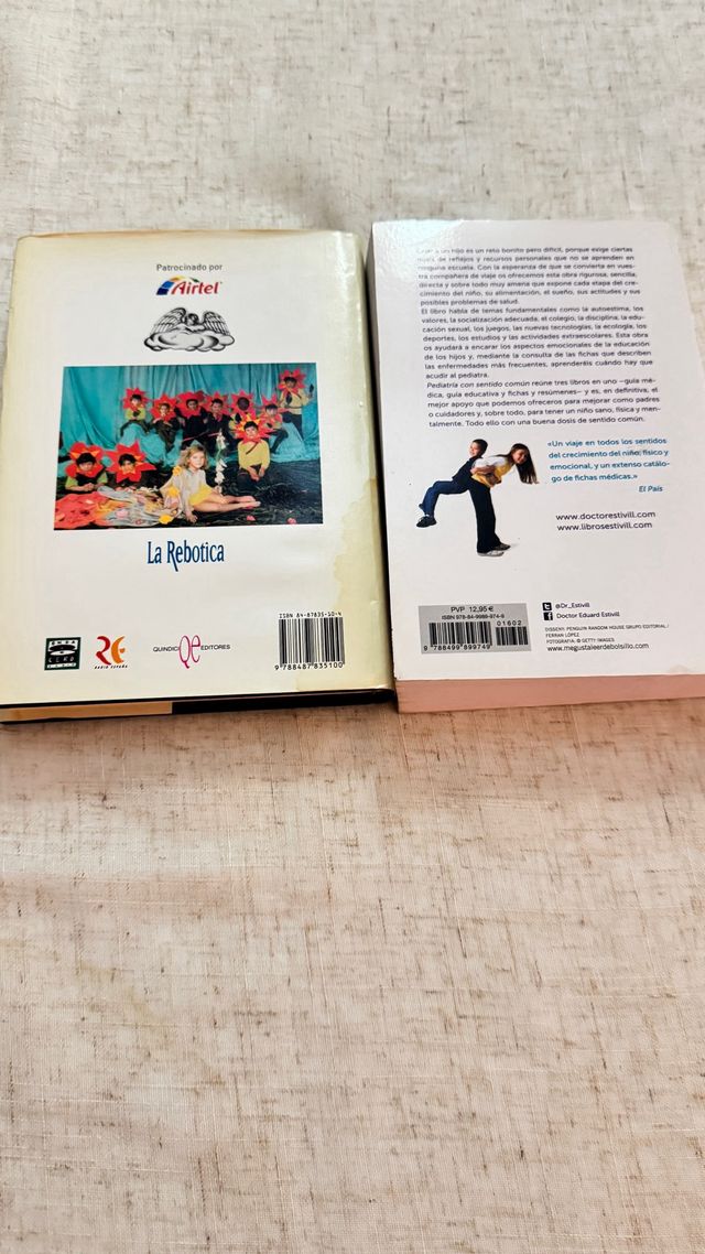 Pack 2 libros niños y pediatría