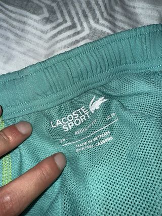 Pantalón Chándal Lacoste Verde