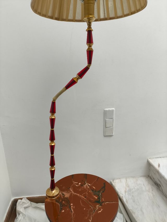 Lampada da terra vintage anni '70