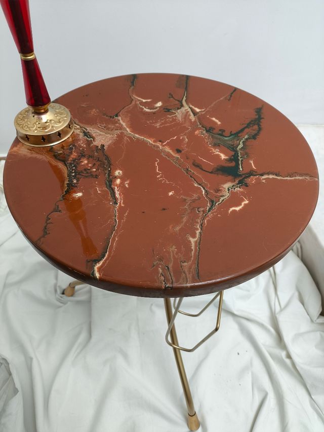 Lampada da terra vintage anni '70