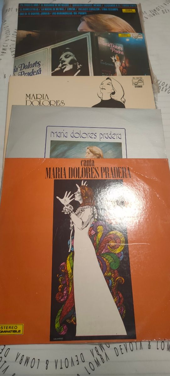 Colección 5 Vinilos María Dolores Pradera