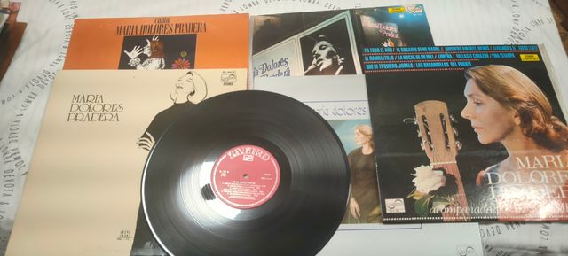 Colección 5 Vinilos María Dolores Pradera