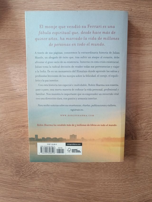 El monje que vendió su Ferrari: Una fábula espi...