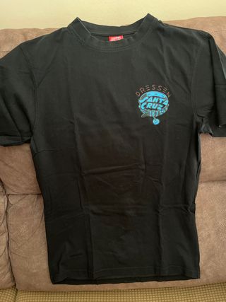 Camiseta Santa Cruz Negra