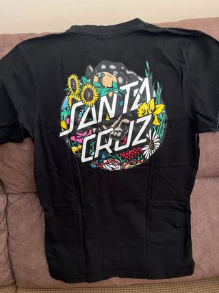 Camiseta Santa Cruz Negra