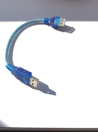 Adaptador Cable USB Macho a Hembra