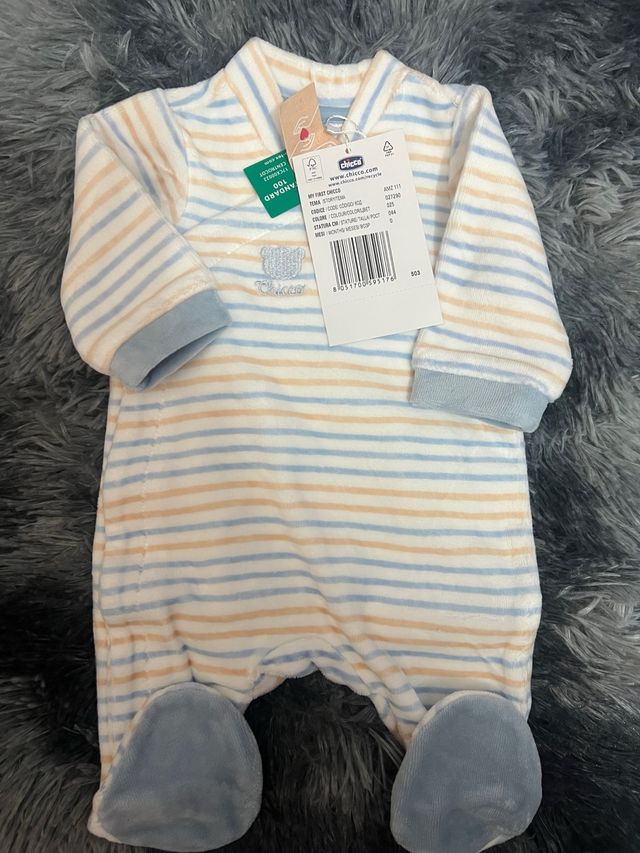 Tutina Chicco 0/3 mesi righe