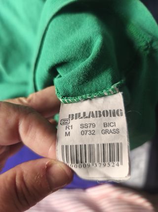 Camiseta Billabong Vintage Verde
