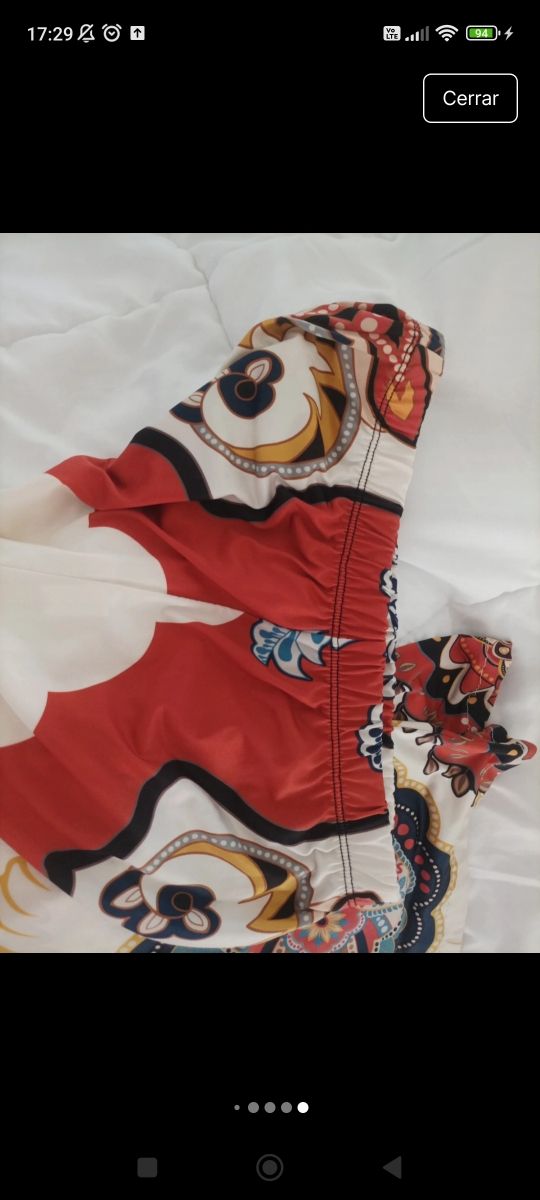 Pantalones  elástico Otoño Estampados