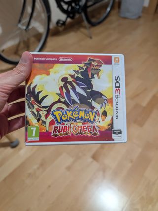 Cajas Pokemon DS y 3DS: Luna, Rubí Omega, Diamante