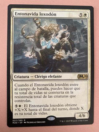 Entonavida Loxodón M20 Carta Magic