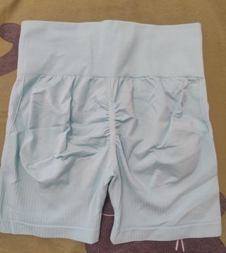 ✅ Shorts Leggings Cortos Azules