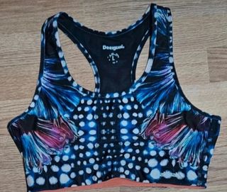 Sujetador deporte Desigual estampado BLACK FRIDAY