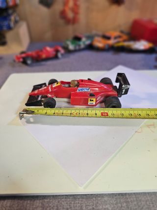 Coche Scalextric F1 Vintage Rojo