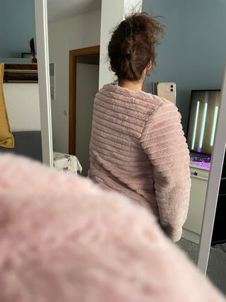 Chaqueta pelo rosa NUEVA