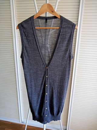 Chaleco Benetton Gris