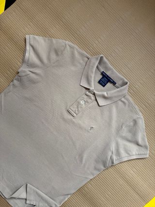 Polo Ralph Lauren Beige Slim Fit Talla L Mujer
